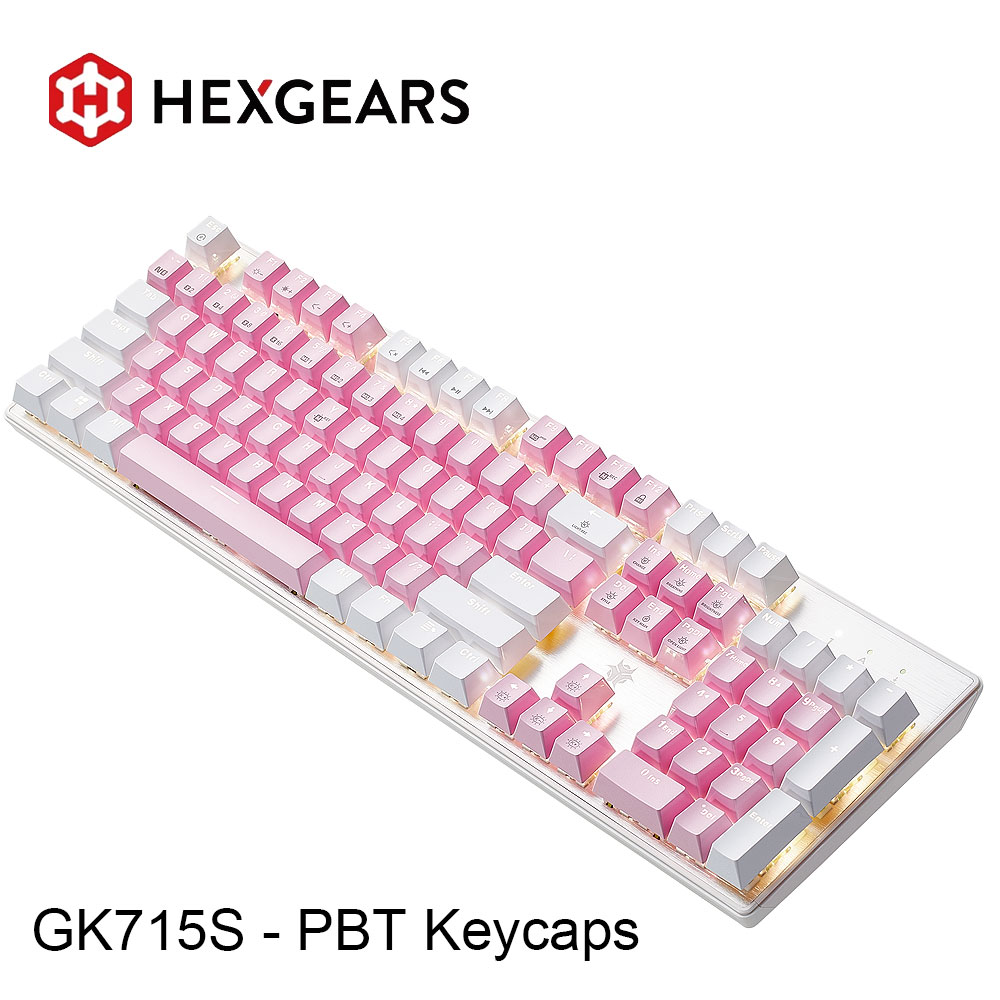 Teclado Mecânico HEXGEARS GK71 - Pc Gaming Pink avaliação e preço