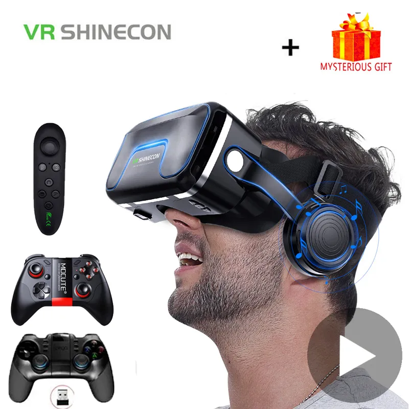 Vr shinecon 10.0 capacete 3d ó - Vr Headset Pc avaliação e preço