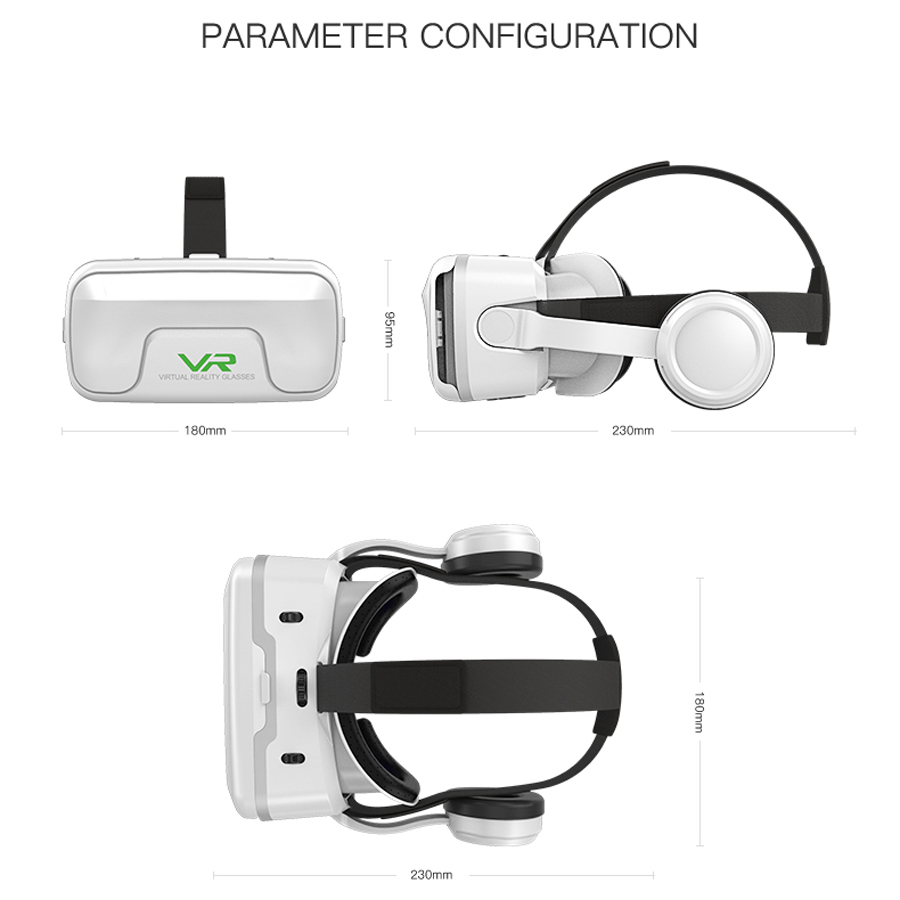 Vr shinecon 10.0 capacete 3d ó - Vr Headset Pc avaliação e preço