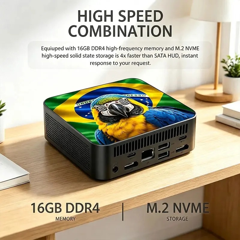 Novo Mini PC Poderoso, Computa - Pc Gaming Intel avaliação e preço