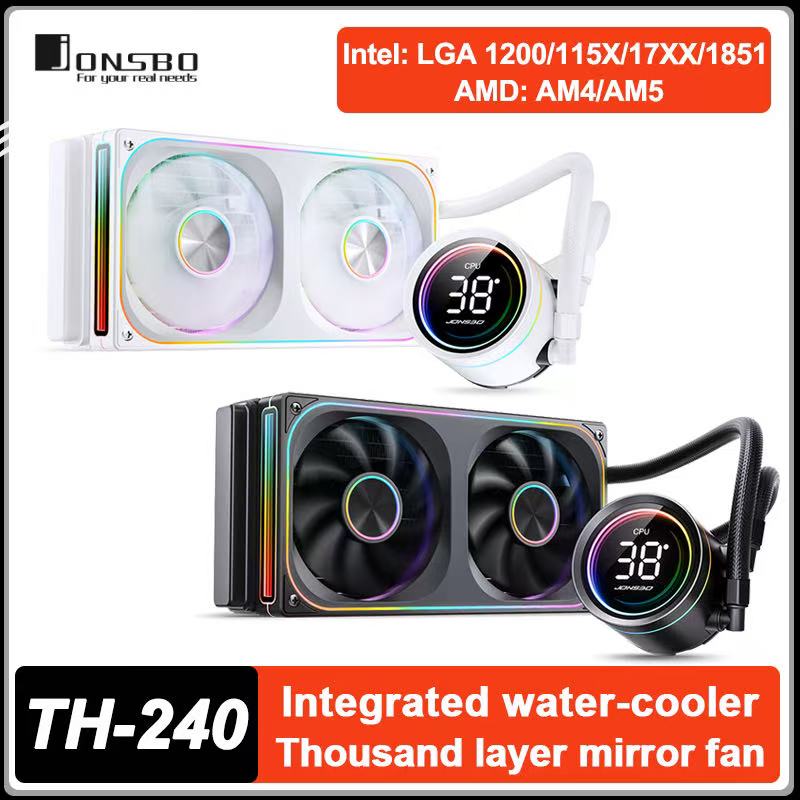 JONSBO TH-240 Cooler de Água p - Pc Gaming Liquid avaliação e preço