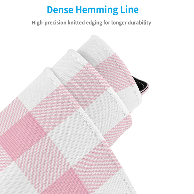 Mouse Pad Rosa Xadrez Gingham  - Pc Gaming Pink avaliação e preço