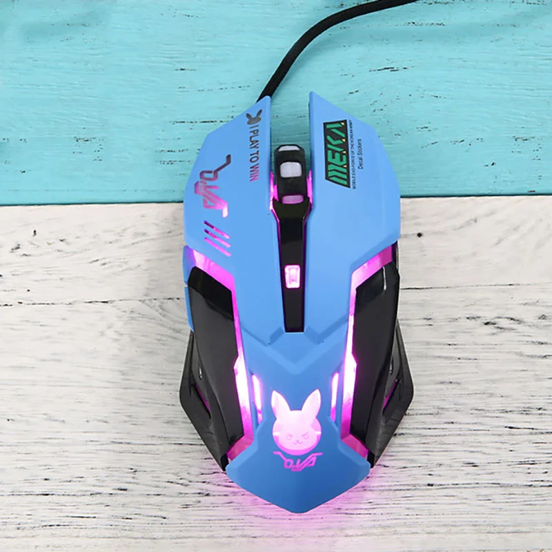 Mouse Gamer com Fio OW 6 Botõe - Pc Gaming Pink avaliação e preço