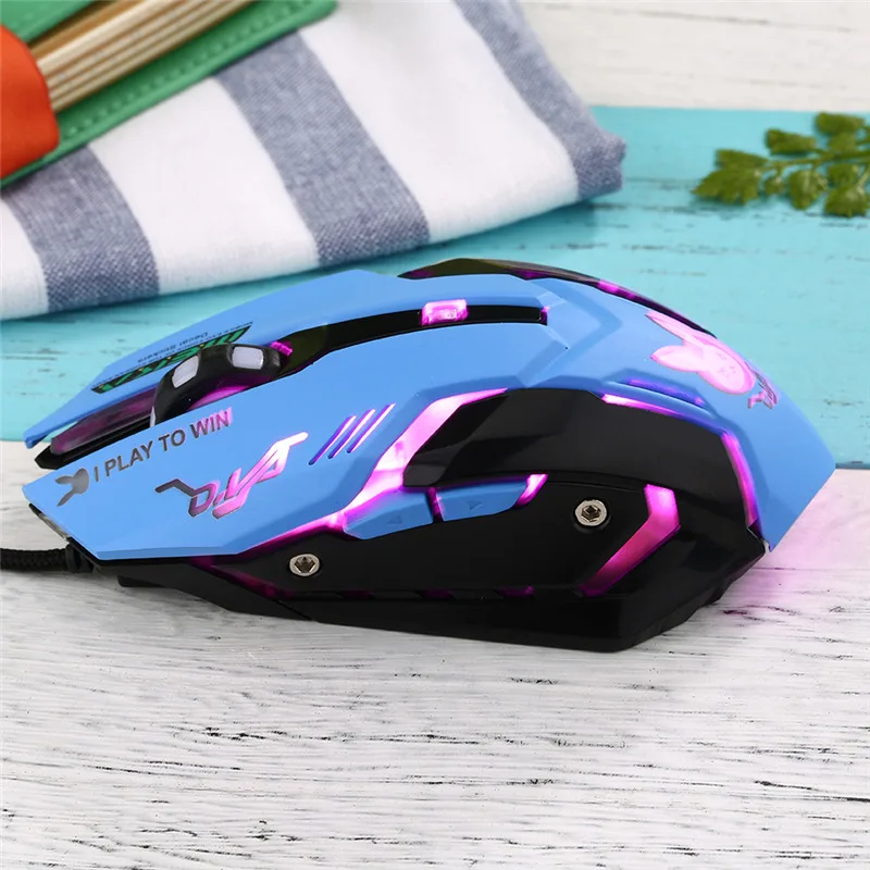 Mouse Gamer com Fio OW 6 Botõe - Pc Gaming Pink avaliação e preço